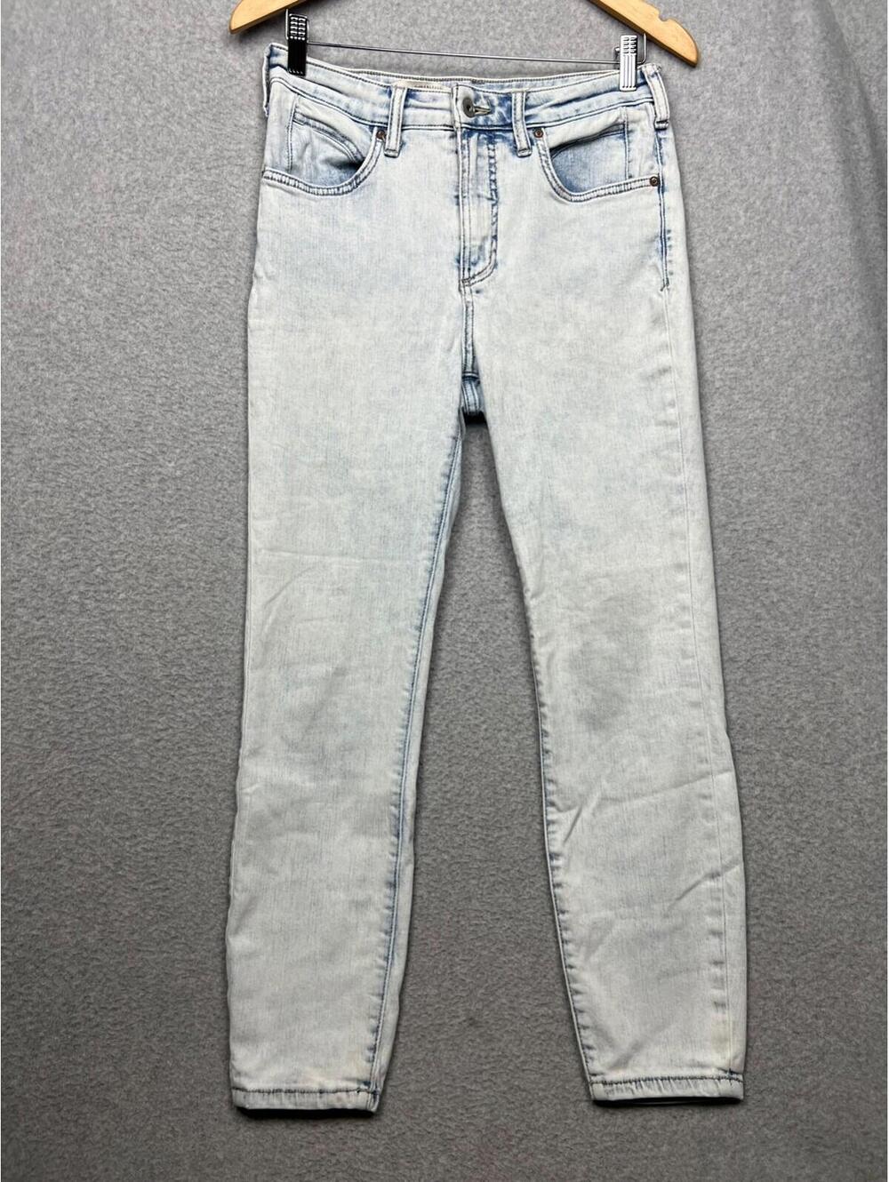 Pilcro And The Letterpress Jegging Jeans Womens 30 High Rise Denim Light Wash